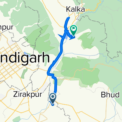 JVMM+Q94, Sahibzada Ajit Singh Nagar to Mallah Road, Ishar Nagar