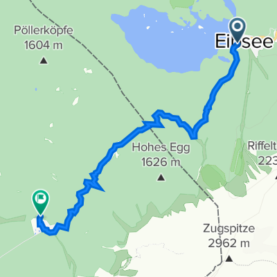 Seeweg 3, Grainau nach Obermoos 2b, Ehrwald