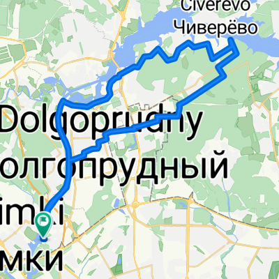 Химки ЛевБерег-Пироговское-Долгопрудный