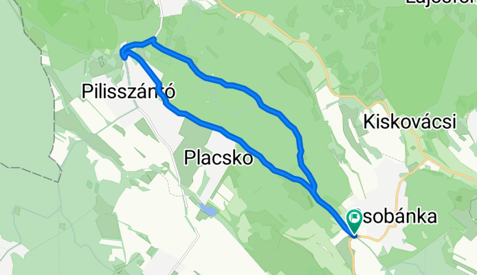 Csobánka-Hosszú hegy-Szántói nyereg-Csobánka