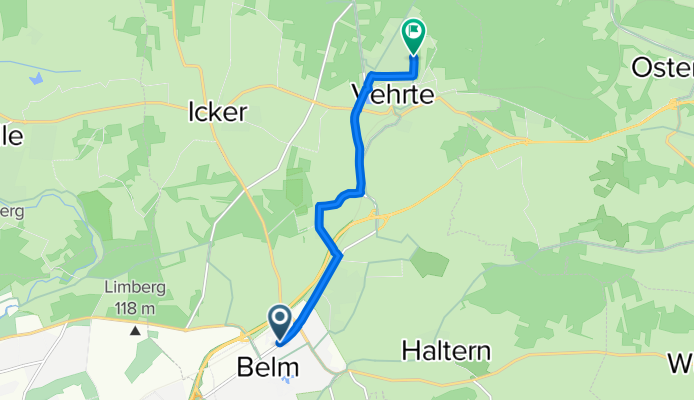 Bremer Straße 87, Belm nach Seelhorst 1, Belm