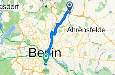 Route in der Bikemap App öffnen