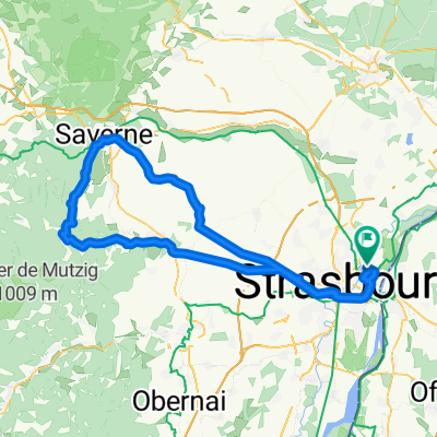 R'sau Saverne Wagenbourg et retour