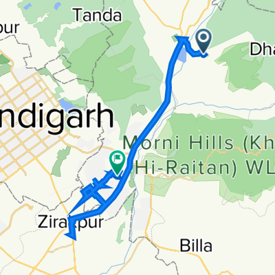 Mallah Road, Ishar Nagar to Street 4, Panchkula