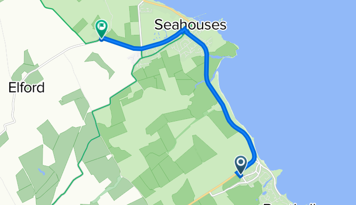 4 The Curtains, The Wynding, Chathill to North Sunderland, Seahouses