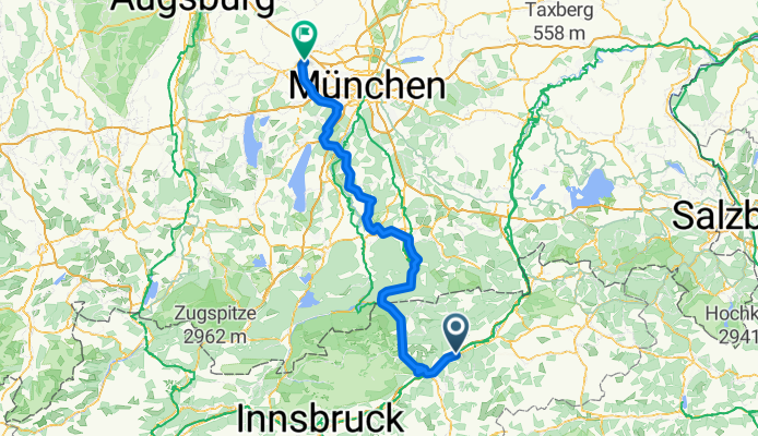 Heimfahrt von Radfeld 1994