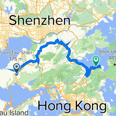 23 Tsing Chung Koon Road, Tuen Mun to Sai Sha Road, Ma On Shan