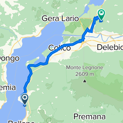 Da Strada Provinciale 72 52-62, Bellano a Dubino