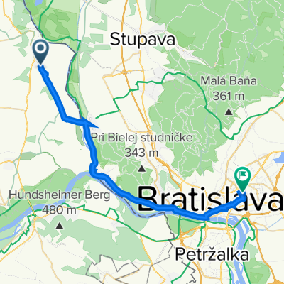 Marchegg - Devín - Štrkovec