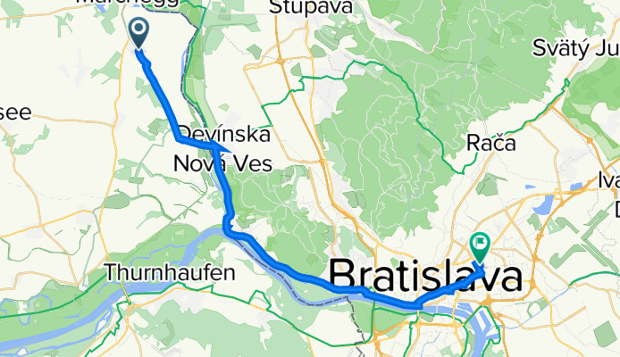 Marchegg - Devín - Štrkovec