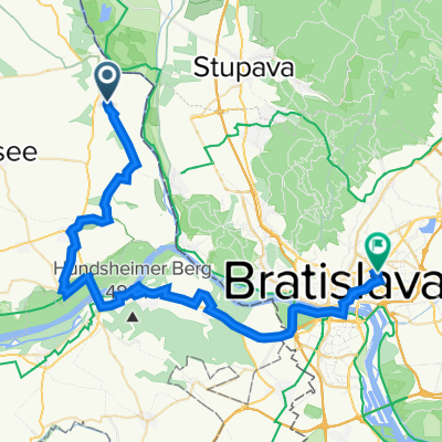 Marchegg - Hainburg - Štrkovec