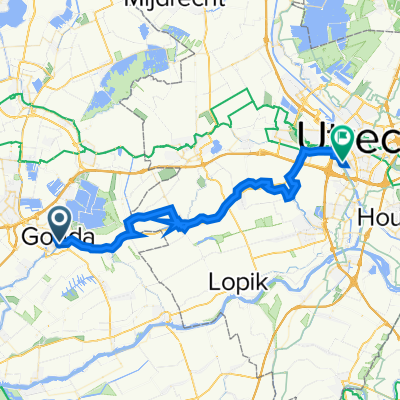 IJsselkade, Gouda nach Rooseveltlaan 507, Utrecht