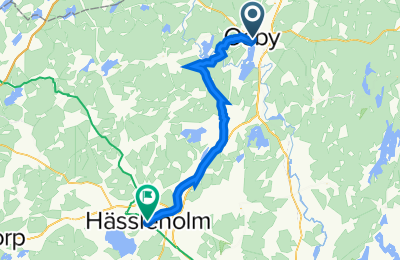 Route in der Bikemap App öffnen