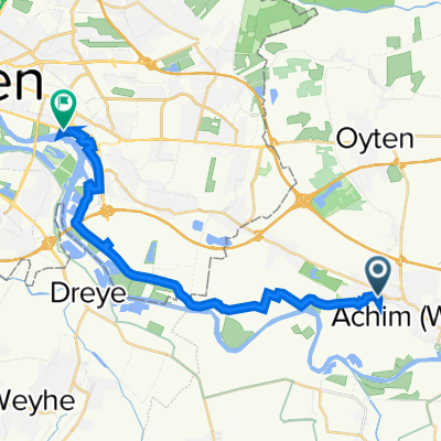 Gerstenkamp 7, Achim nach Hastedter Osterdeich 230, Bremen