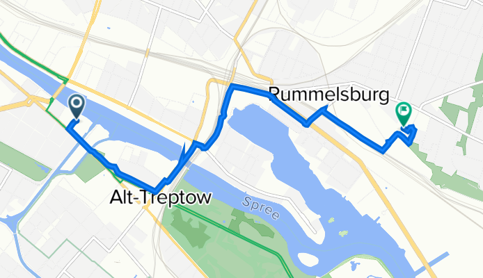 Schlesische Straße 27, Berlin to Huronseestraße 40, Berlin