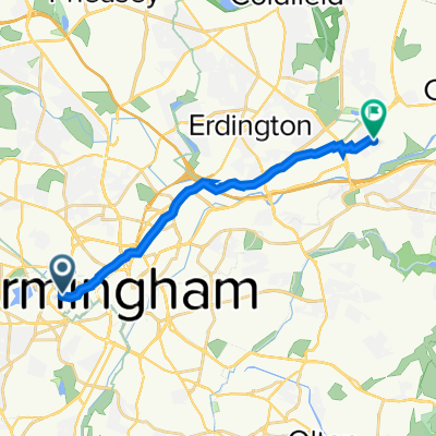 82 Corwen Gardens, Kilby Ave, Birmingham to 56 Locking Croft, Birmingham