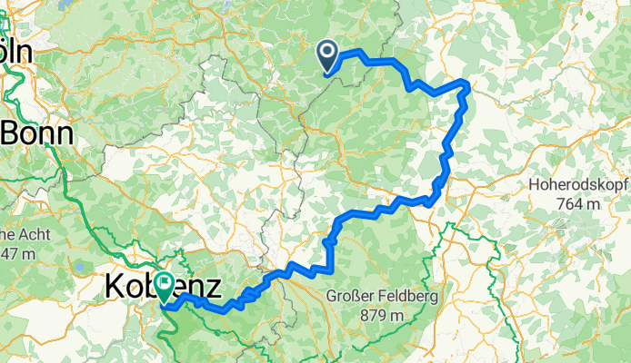 Lahntour - Lahnstein - Limburg - lahnquelle