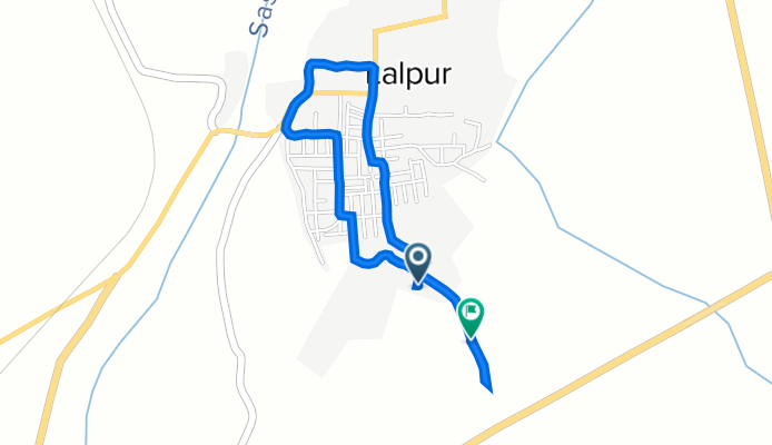 5XM7+QQR, Lalpur to Lalpur