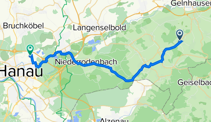 Zum Wäldchen 20, Linsengericht nach Moselstraße 27, Hanau