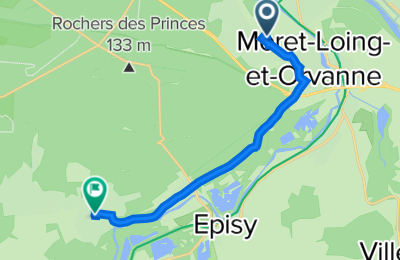 Route in der Bikemap App öffnen