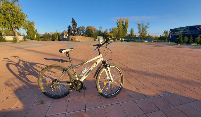 Photo 1 de l’itinéraire Bikemap « От улица Менжинского 12А, Красноярск до Туристская улица 116, Красноярск »