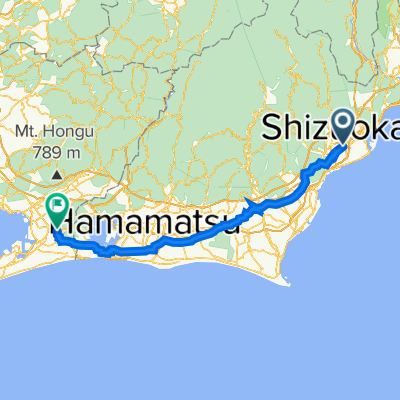 静岡市〜豊橋市