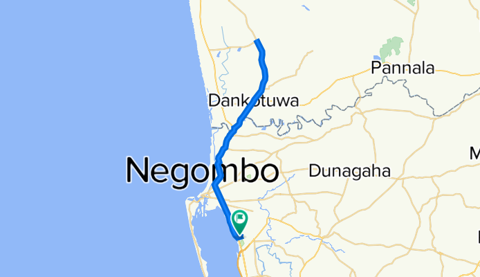 Nayaka Road 655a, Negombo to Nayaka Road 655a, Negombo