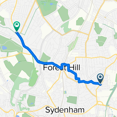 140 Perry Hill, London to 352-356 Lordship Lane, London