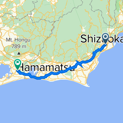 静岡市〜豊橋市