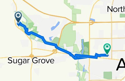 Route in der Bikemap App öffnen