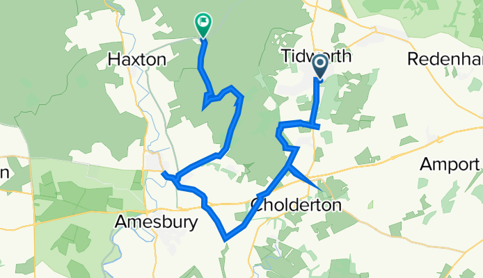 Recovered Route