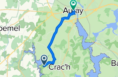 Route in der Bikemap App öffnen