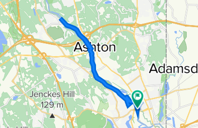 Route in der Bikemap App öffnen