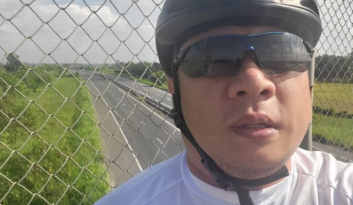 Foto 1 der Bikemap-Route "Edna 04, Tarlac City to Edna 16, Tarlac City"