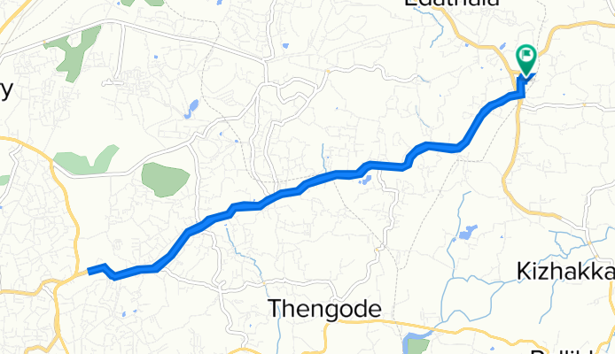 Pukkattupady - Perumbavoor Road to Pukkattupady - Perumbavoor Road