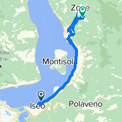 Via Ippolito Antonioli 53, Iseo nach Localita'ghigazzolo 1, Zone