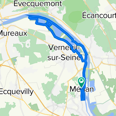 43 bis Rue Pierre Curie, Médan à 48 bis Rue Pierre Curie, Médan