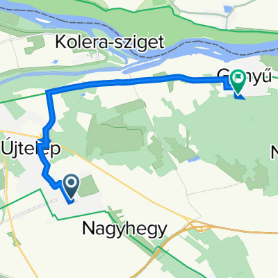 Árnyas utca 3, Győr - Bem József utca 100, Gönyű