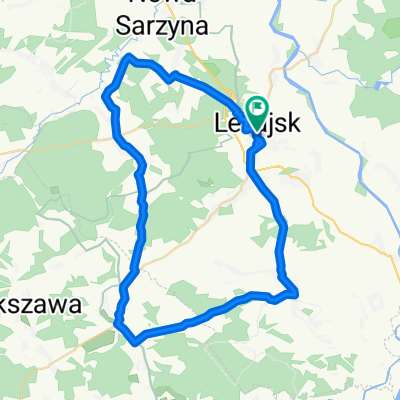50km po drogach, ścieżkach, lasach