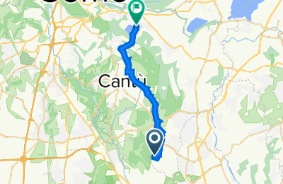 Route in der Bikemap App öffnen