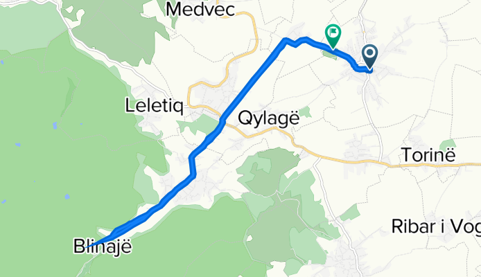 Avdi Mehmeti 2, Lipljan to Selim Bërbatovci, Lipljan