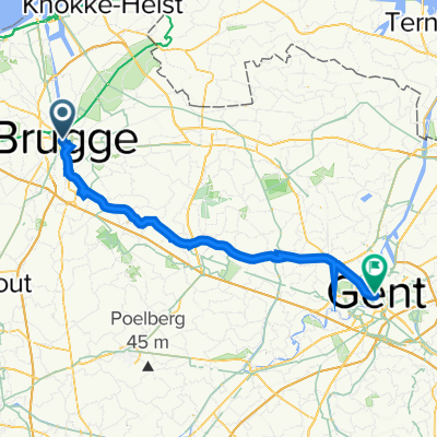 Brugge to Gent