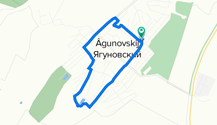 От Ахтырская улица 4, Ягуновский до Ахтырская улица 4, Ягуновский