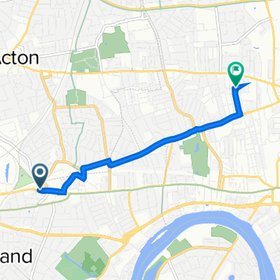 470 Chiswick High Road, London to 69 St Stephen's Ave, London
