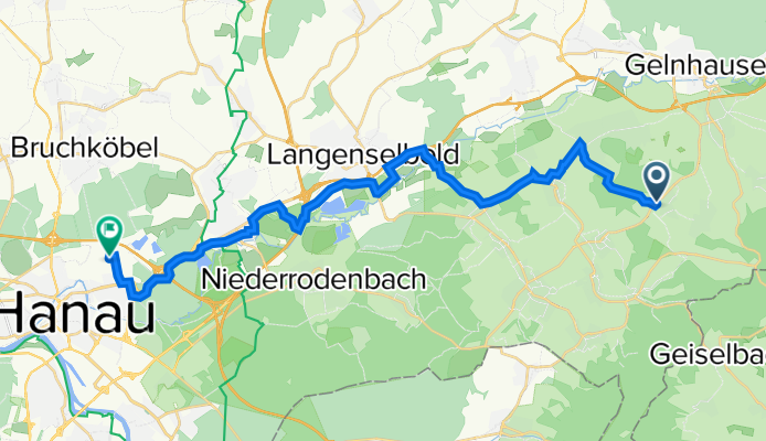 Zum Wäldchen 22, Linsengericht nach Moselstraße 27, Hanau