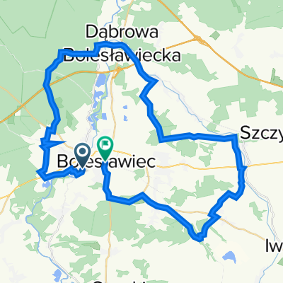 rajd piątkowskiego trasa krótka płn