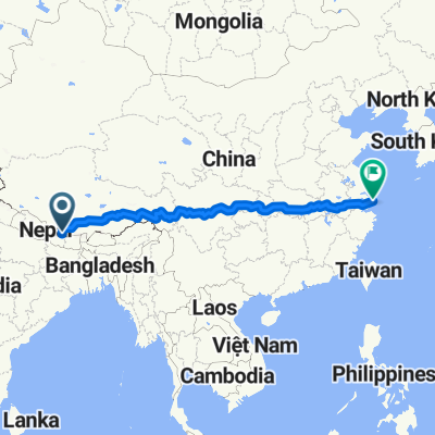 Longboard Across China G318