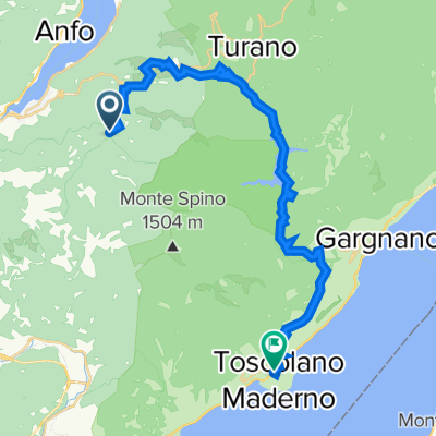 Cavallino Fobbia 9, Capovalle nach Via Promontorio 4, Toscolano-Maderno