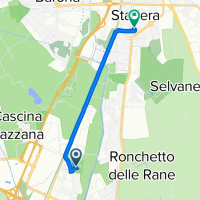 Da Via Alberelle 3, Rozzano a Via Giorgio Savoia 3, Milano