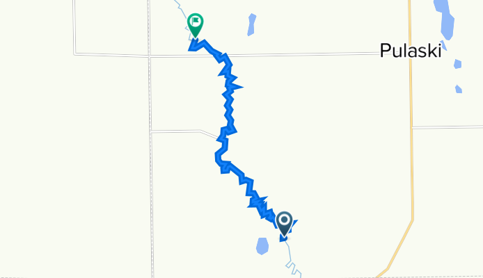 42.079° N -84.675° W to 42.117° N -84.698° W